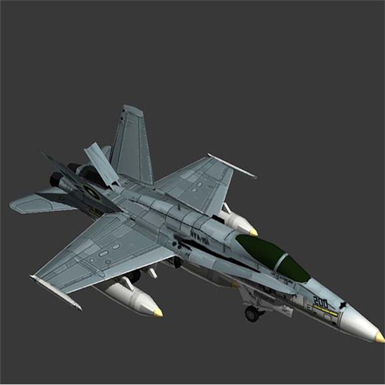 三亚3D舰载战斗机模型